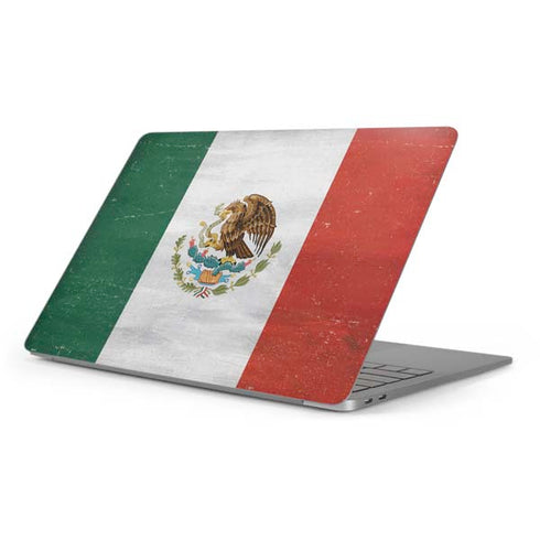 Mexico Flag Distressed Apple MacBook Pro 16-inch Skin