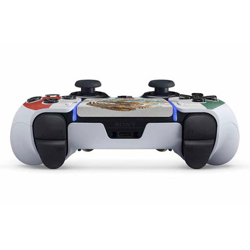 Mexico Flag Distressed PS5 DualSense Edge Pro Controller Skin