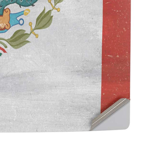 Mexico Flag Distressed PS5 Pro Console Skin