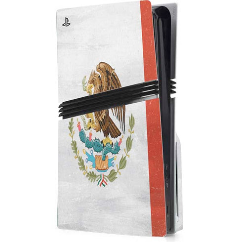 Mexico Flag Distressed PlayStation PS5 Skins