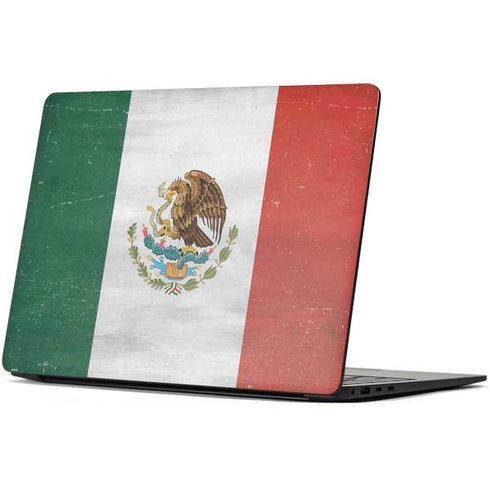 Mexico Flag Distressed Surface Laptop 7 13.8in Skin