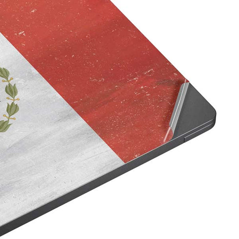 Mexico Flag Distressed Surface Laptop 7 13.8in Skin
