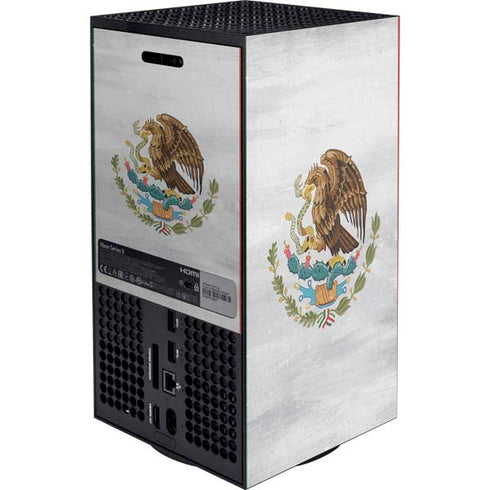 Mexico Flag Distressed Xbox Series X Bundle Skin