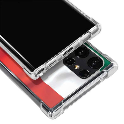 Mexico Flag Galaxy S23 Ultra Clear Case