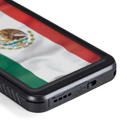 Mexico Flag Galaxy S24 Plus Waterproof Case