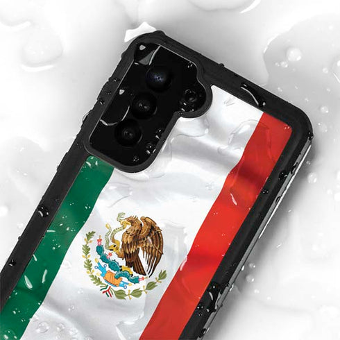 Mexico Flag Galaxy S24 Plus Waterproof Case