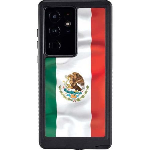 Mexico Flag Galaxy S24 Ultra Waterproof Case