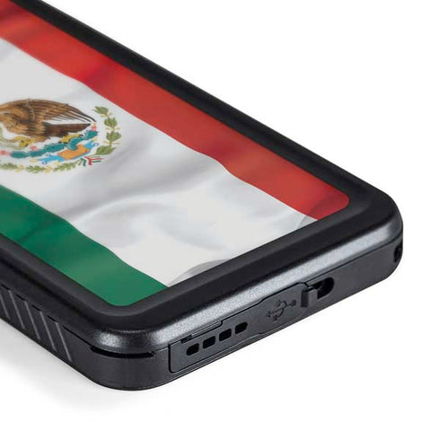 Mexico Flag Galaxy S24 Waterproof Case