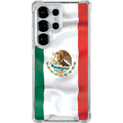 Mexico Flag Galaxy S25 Ultra Clear Case
