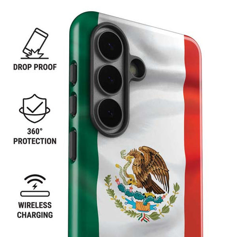 Mexico Flag Galaxy S26 Impact Case
