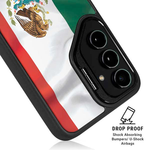 Mexico Flag Galaxy S26 Kickstand Case