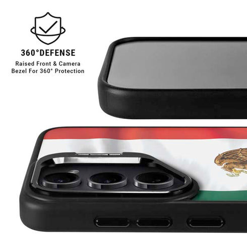 Mexico Flag Galaxy S26 Plus Kickstand Case