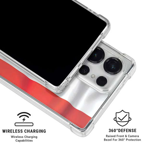 Mexico Flag Galaxy S26 Ultra Clear Case