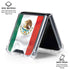 Mexico Flag Galaxy Z Flip7 Clear Case