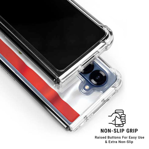 Mexico Flag Galaxy Z Fold6 Clear Case