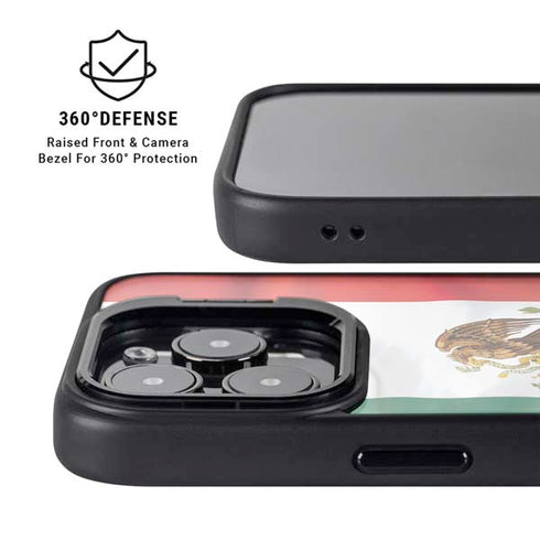 Mexico Flag iPhone 13 Pro Kickstand Case