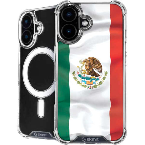 Mexico Flag iPhone 16 MagSafe Case