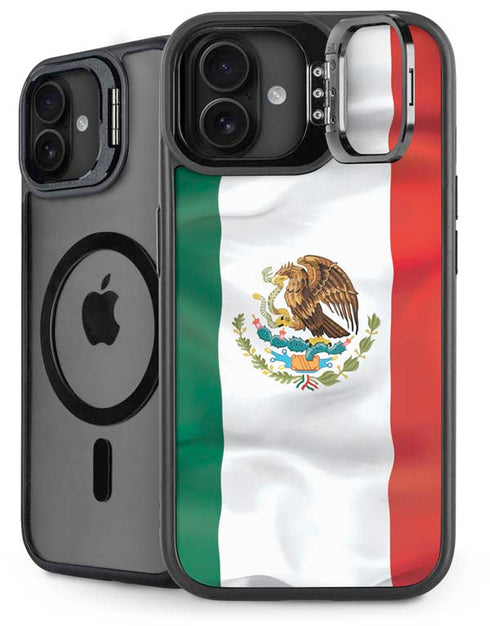 Mexico Flag iPhone 16 Plus Kickstand Case