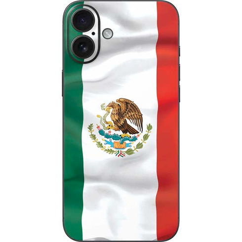 Mexico Flag iPhone 16 Plus Skin