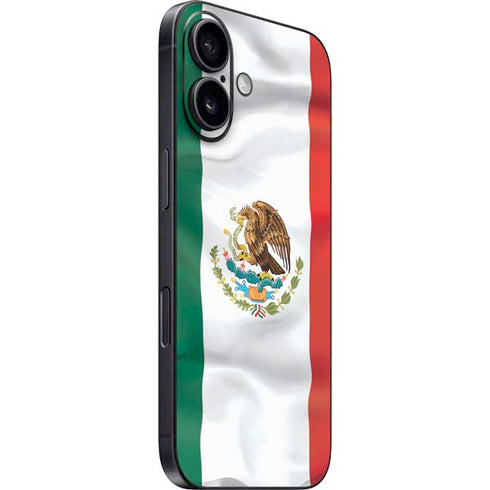Mexico Flag iPhone 16 Plus Skin