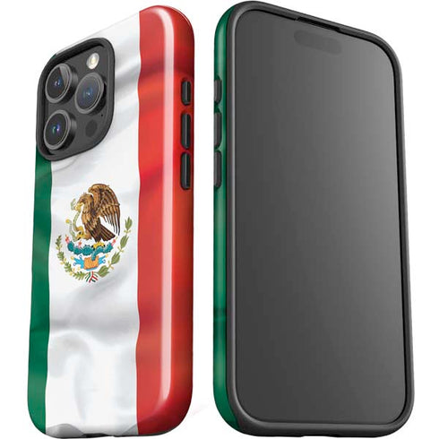 Mexico Flag iPhone 16 Pro Impact Case