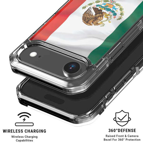 Mexico Flag iPhone 17 Air Clear Case