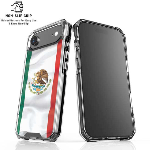 Mexico Flag iPhone 17 Air Clear Case