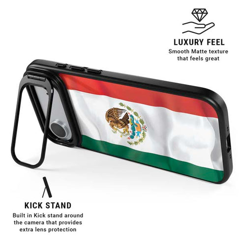 Mexico Flag iPhone 17 Air Kickstand Case