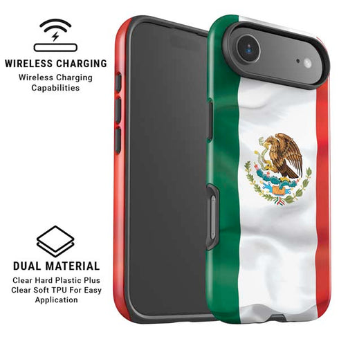 Mexico Flag iPhone 17 Air Magsafe Impact Case