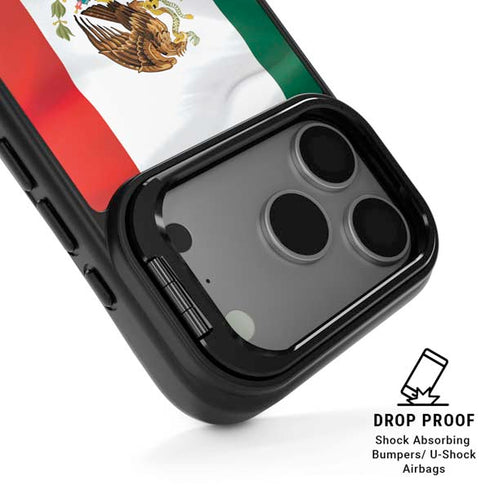 Mexico Flag iPhone 17 Pro Max Kickstand Case
