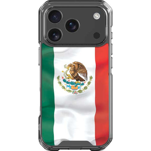Mexico Flag iPhone 18 Pro Clear Case
