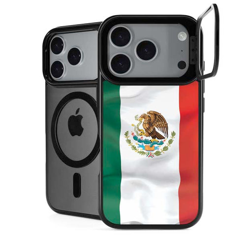 Mexico Flag iPhone 18 Pro Kickstand Case