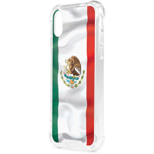 Mexico Flag iPhone XS Clear Case