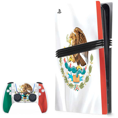 Mexico Flag PS5 Pro Bundle Skin