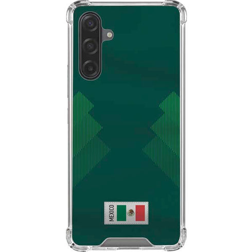 Mexico Soccer Flag Galaxy A17 Clear Case