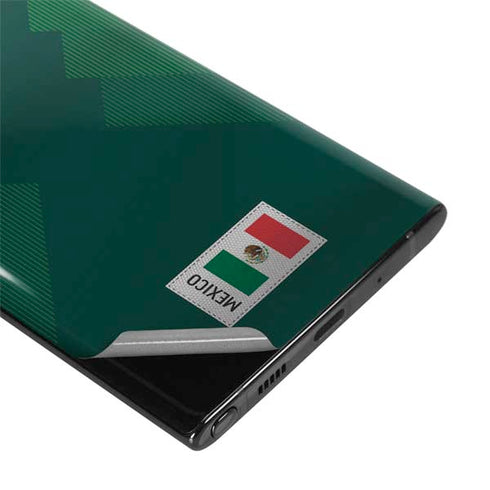 Mexico Soccer Flag Galaxy Note 10 Plus Skin