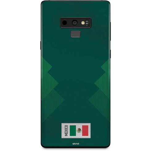Mexico Soccer Flag Galaxy Note 9 Skin