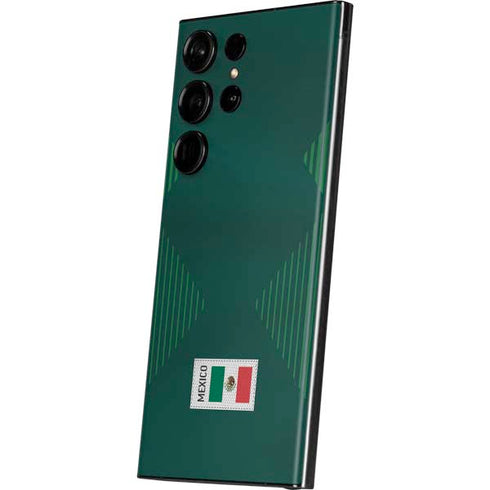 Mexico Soccer Flag Galaxy Skins