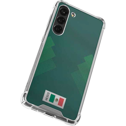 Mexico Soccer Flag Galaxy S24 FE Clear Case