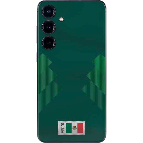 Mexico Soccer Flag Galaxy S25 Plus Skin