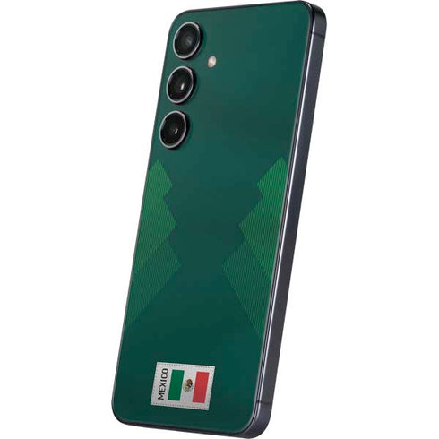 Mexico Soccer Flag Galaxy S25 Plus Skin