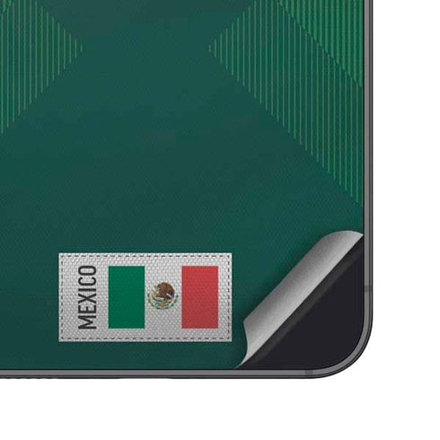Mexico Soccer Flag Galaxy S25 Skin