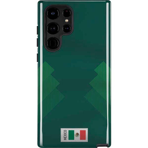 Mexico Soccer Flag Galaxy S25 Ultra Impact Case