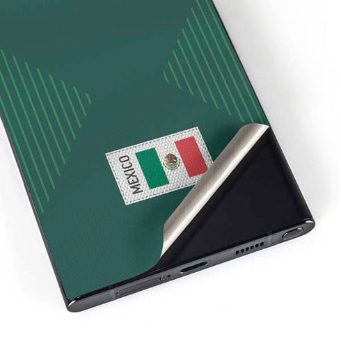 Mexico Soccer Flag Galaxy S25 Ultra Skin
