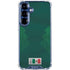 Mexico Soccer Flag Galaxy S25 Clear Case