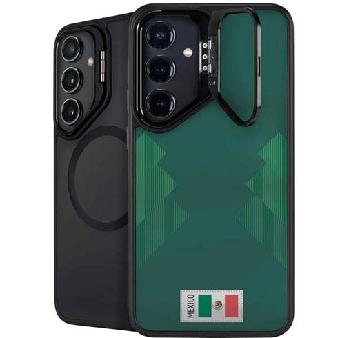 Mexico Soccer Flag Galaxy S26 Kickstand Case