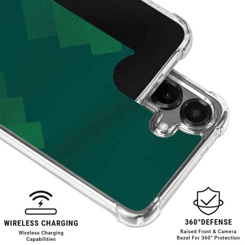 Mexico Soccer Flag Galaxy S26 Plus Clear Case