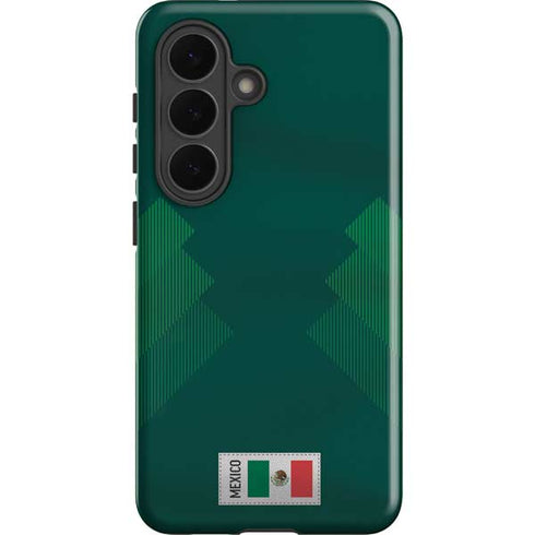 Mexico Soccer Flag Galaxy S26 Plus Impact Case