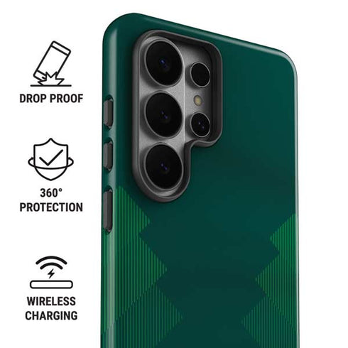 Mexico Soccer Flag Galaxy S26 Ultra Impact Case