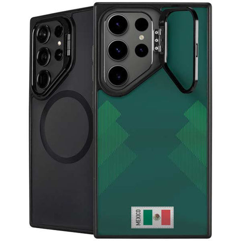 Mexico Soccer Flag Galaxy S26 Ultra Kickstand Case